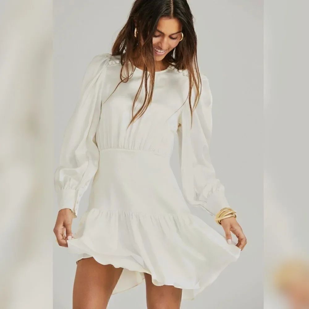 LoveShackFancy - Teyana Silk Minidress